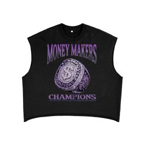 Money Makers “Money Makers Champions” Sleeveless Graphic Tee