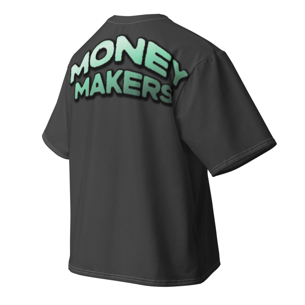 Money Makers “Signature” Oversized Graphic Tee