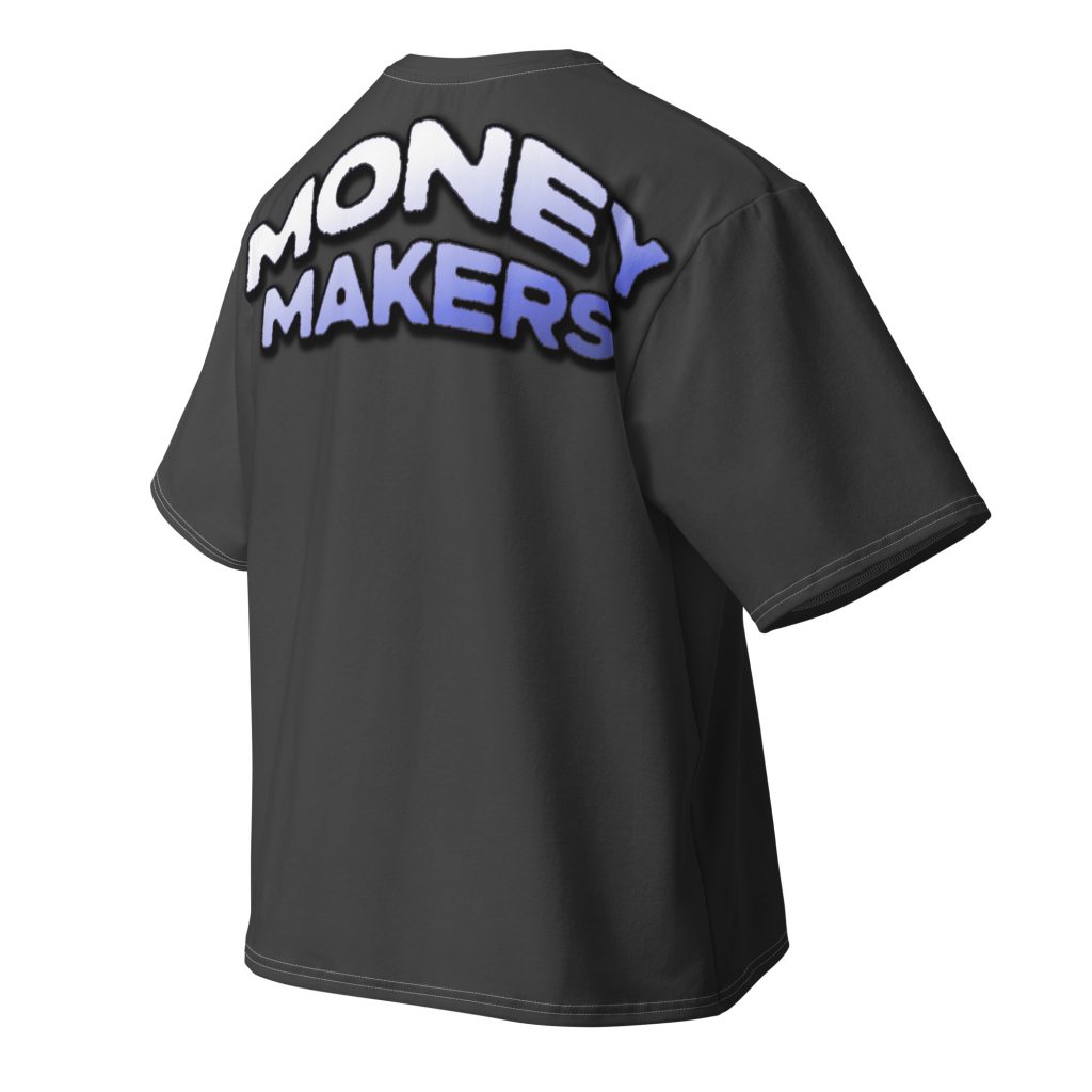 Money Makers “Signature” Oversized Graphic Tee