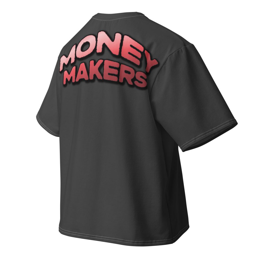 Money Makers “Signature” Oversized Graphic Tee