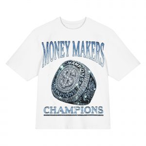 Money Makers “Money Makers Champions” Oversized Graphic Tee