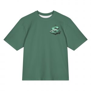 Money Makers “Signature” Oversized Graphic Tee (MONEY GREEN)